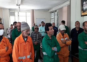 مراسم تجلیل و قدردانی از کارگران شهرداری کلیشادوسودرجان 