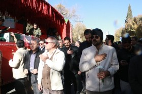 مراسم استقبال از کاروان شهدای گمنام (اهالی بهشت) در شهرستان فلاورجان