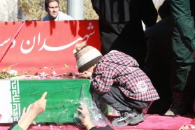 مراسم استقبال از کاروان شهدای گمنام (اهالی بهشت) در شهرستان فلاورجان