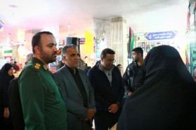 بازدید شهردار کلیشاد و سودرجان از نمایشگاه پایگاه‌های اسوه