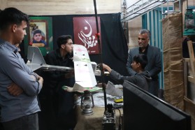 بازدید شهردار کلیشاد و سودرجان از نمایشگاه پایگاه‌های اسوه