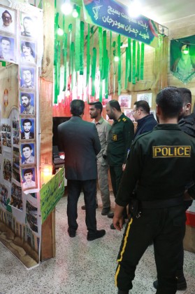 بازدید شهردار کلیشاد و سودرجان از نمایشگاه پایگاه‌های اسوه