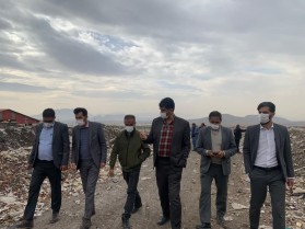 نشست دهیاران شهرستان فلاورجان به‌همراه بازدید میدانی از شرکت بازیافت