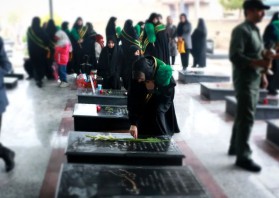 حضور خادمیاران کشوری گلستان شهدا اصفهان در شهر کلیشاد و سودرجان