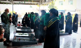 حضور خادمیاران کشوری گلستان شهدا اصفهان در شهر کلیشاد و سودرجان