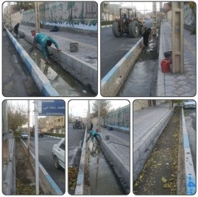 جریان خدمت در محلات شهر توسط معاونت خدمات شهری شهرداری