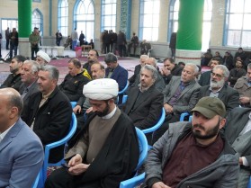 مراسم بزرگداشت حماسه 9دی با حضور پرشور مردم و مسولان در شهرستان فلاورجان برگزارشد