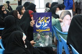 مراسم بزرگداشت حماسه 9دی با حضور پرشور مردم و مسولان در شهرستان فلاورجان برگزارشد