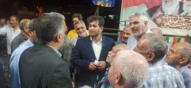 حضور و سخنرانی دکتر یارمحمدیان فرماندار شهرستان فلاورجان به همراه مهندس مختاری شهردار کلیشاد و سودرجان