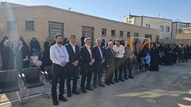 طنین زنگ «مهر، ایثار و مقاومت» در شهر کلیشاد و سودرجان