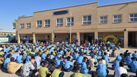 طنین زنگ «مهر، ایثار و مقاومت» در شهر کلیشاد و سودرجان