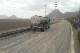 تداوم عملیات پروژه کمربندی خیابان بهارستان 