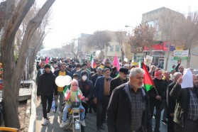 حضور پرشور مردم شهر کلیشاد و سودرجان در جشن 46 سالگی انقلاب اسلامی در روز 22 بهمن