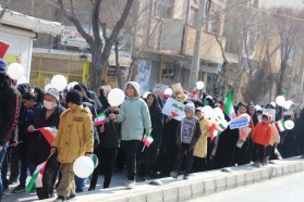 حضور پرشور مردم شهر کلیشاد و سودرجان در جشن 46 سالگی انقلاب اسلامی در روز 22 بهمن