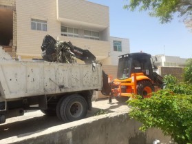 جریان خدمت در محلات سطح شهر توسط معاونت خدمات شهری شهرداری