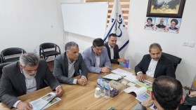 جلسه جمع بندی و تنظیم صورت جلسه ی بازدید معاون وزیر ورزش و جوانان از شهرستان فلاورجان