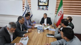 جلسه جمع بندی و تنظیم صورت جلسه ی بازدید معاون وزیر ورزش و جوانان از شهرستان فلاورجان