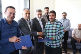 تجلیل از کارگران شهرداری کلیشاد و سودرجان همزمان با فرا رسیدن 11 اردیبهشت ماه؛ روز جهانی کار و کارگر