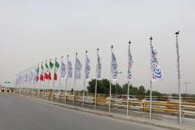 فضا سازی محیطی سطح شهر توسط شهرداری کلیشاد و سودرجان به مناسبت دهه کرامت