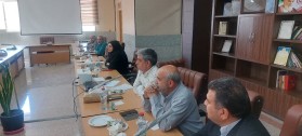 جلسه هماهنگی و برنامه‌ریزی مراسم دعای ندبه شهر کلیشاد و سودرجان