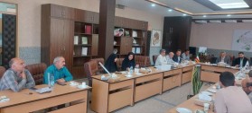 جلسه هماهنگی و برنامه‌ریزی مراسم دعای ندبه شهر کلیشاد و سودرجان
