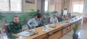 جلسه هماهنگی و برنامه‌ریزی مراسم دعای ندبه شهر کلیشاد و سودرجان