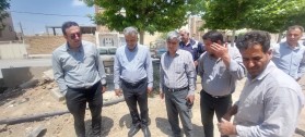 بازدید مهندس مختاری شهردار، از روند تعمیر چاه‌های آب در پارک ساحلی شهر و کوچه بوستان