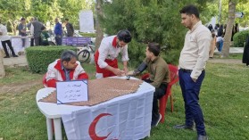 برگزاری مراسم دعای ندبه به مناسبت گرامیداشت آزاد سازی خرمشهر ، اولین سالگرد شهدای خدمت و 151شهید شهر کلیشاد و سودرجان 