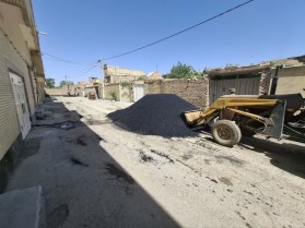اجرای عملیات نهضت آسفالت و اصلاح معابر سطح شهر و محلات