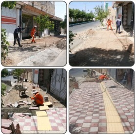 جریان خدمت در محلات شهر توسط معاونت خدمات شهری