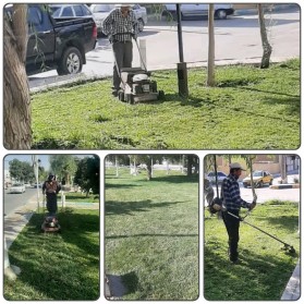 جریان خدمت در محلات شهر توسط معاونت فضای سبز شهرداری کلیشاد و سودرجان