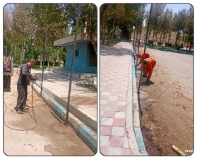 جریان خدمت در محلات شهر توسط معاونت خدمات شهری