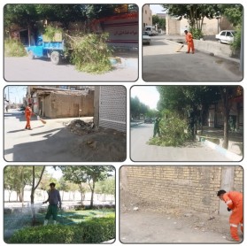 جریان خدمت در محلات شهر توسط معاونت خدمات شهری